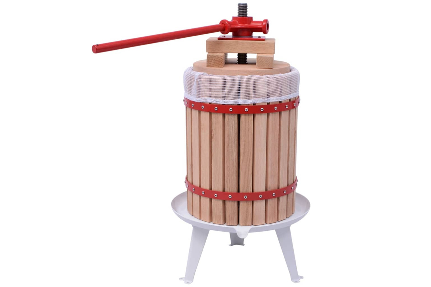 vidaXL 142793 Fruit And Wine Press 18 L