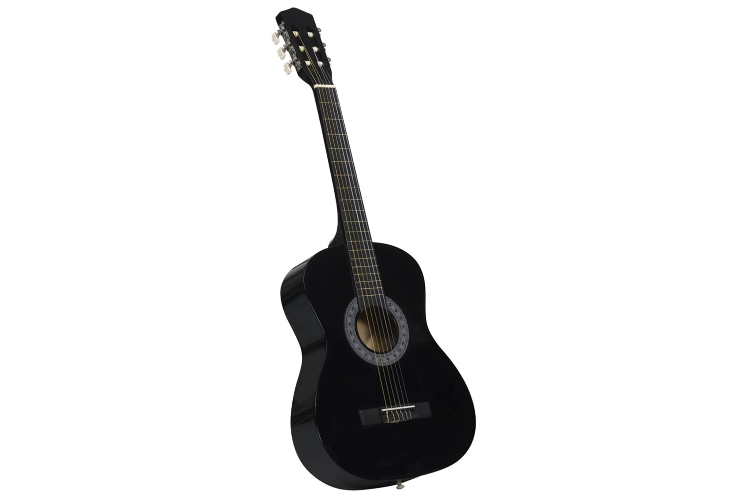 vidaXL 70118 Classical Guitar For Beginner And Kids Black 3/4 36"