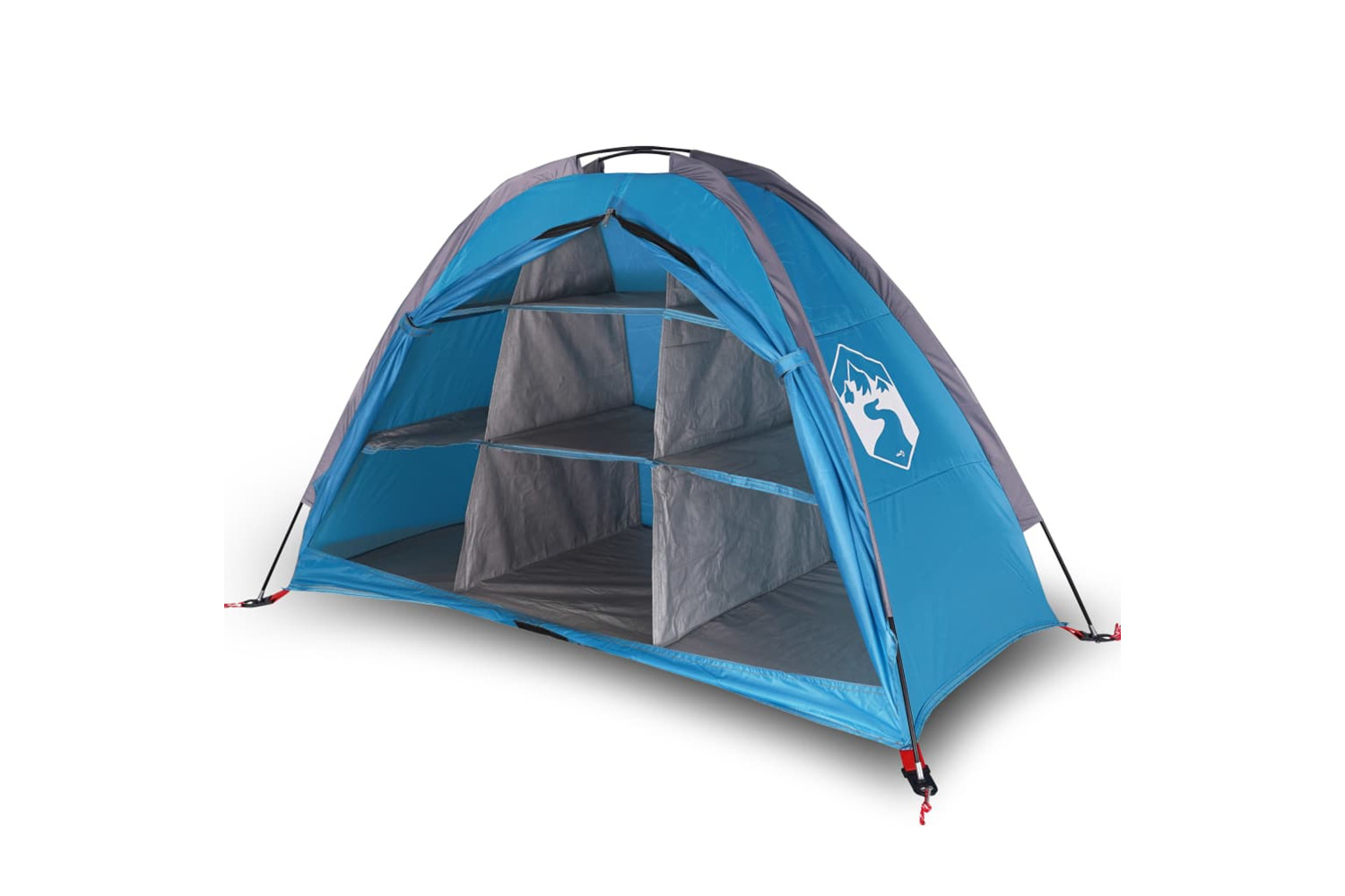 vidaXL 94375 Storage Tent 9 Compartments Blue Waterproof