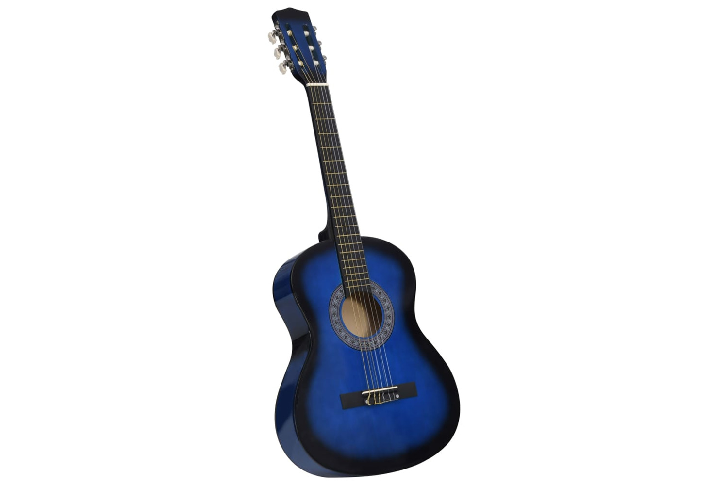 vidaXL 70116 Classical Guitar For Beginner And Kids Blue 3/4 36"
