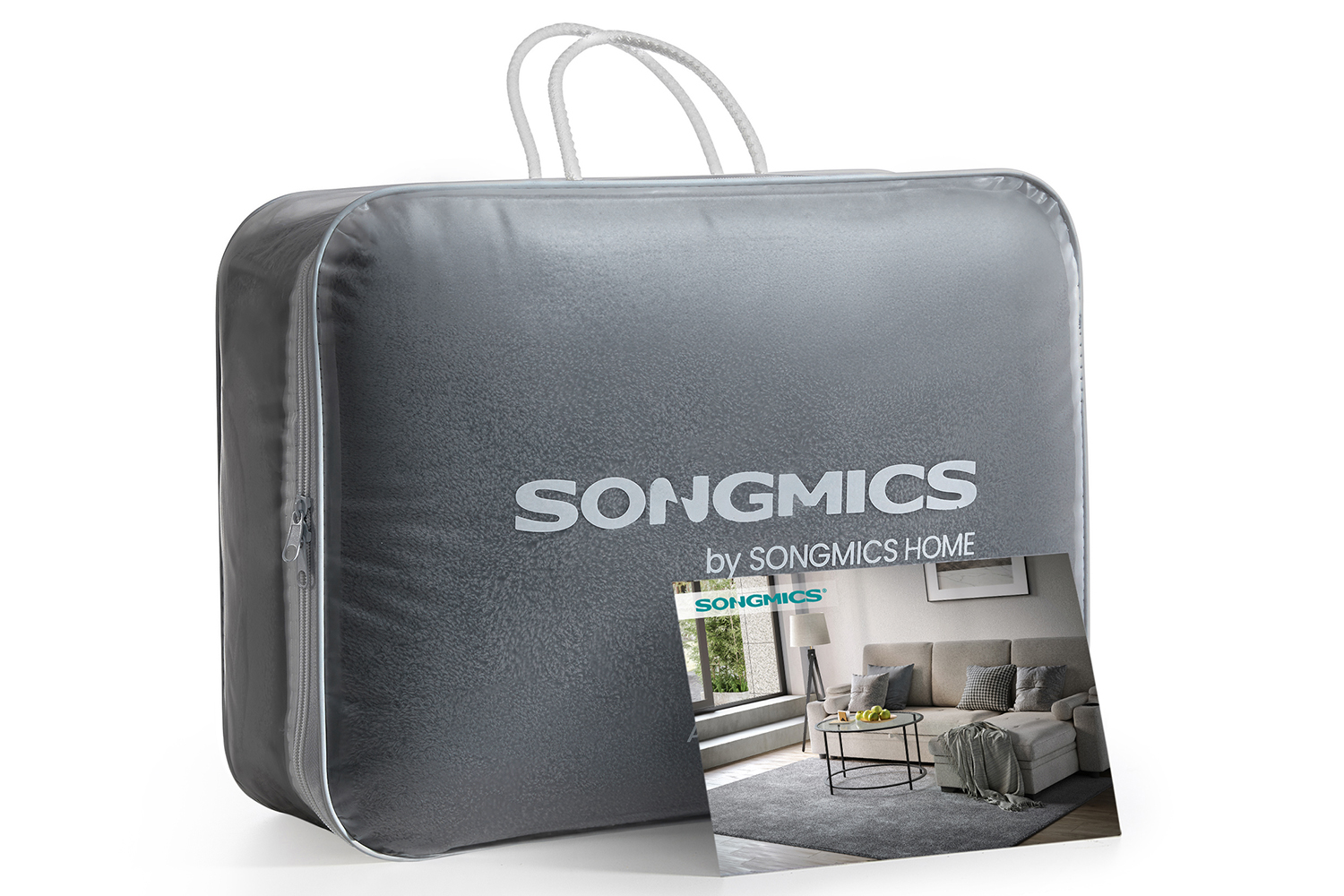 Songmics | Area Rug | Grey | 120 x 170 cm