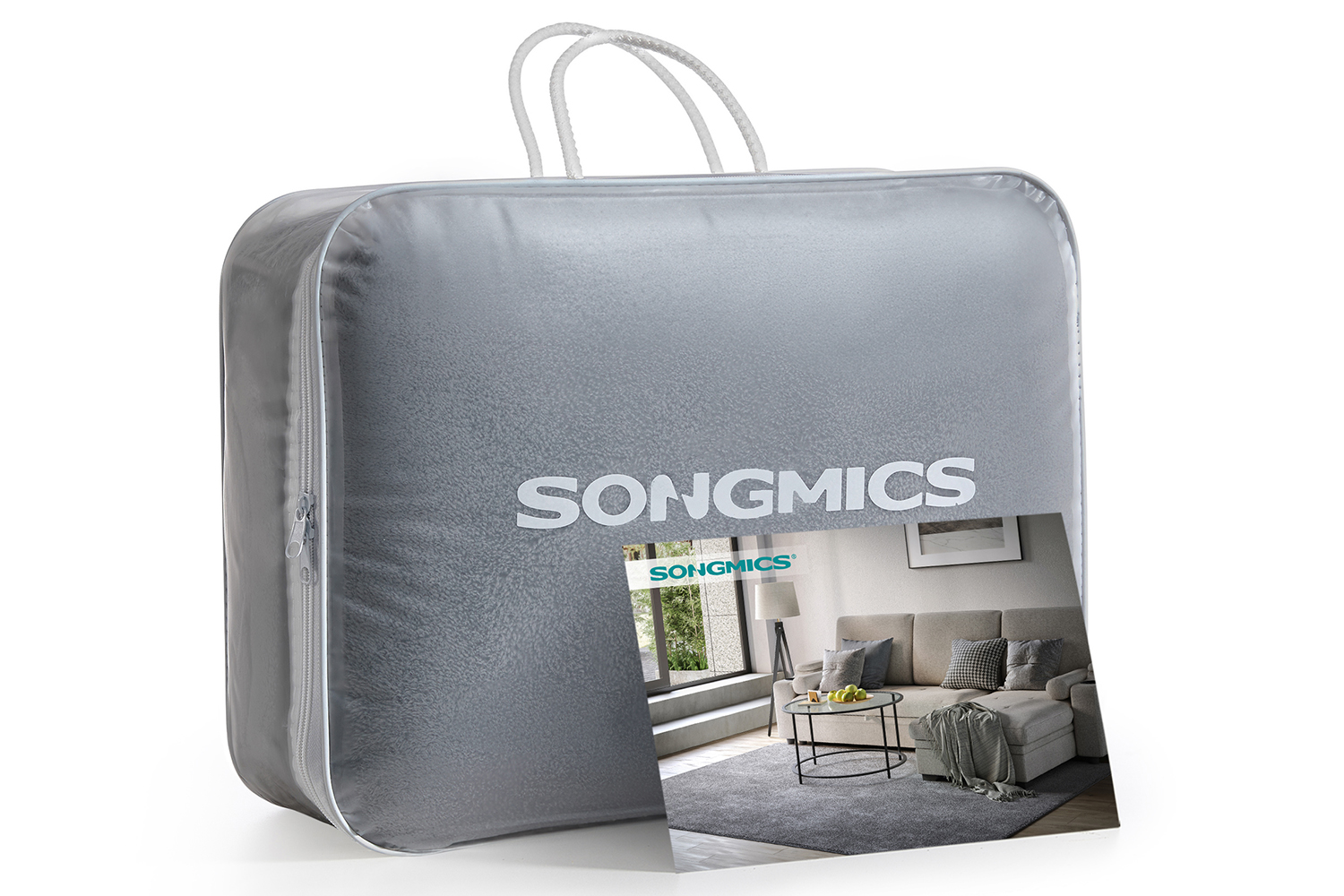 Songmics | Area Rug | Grey | 80 x 150 cm