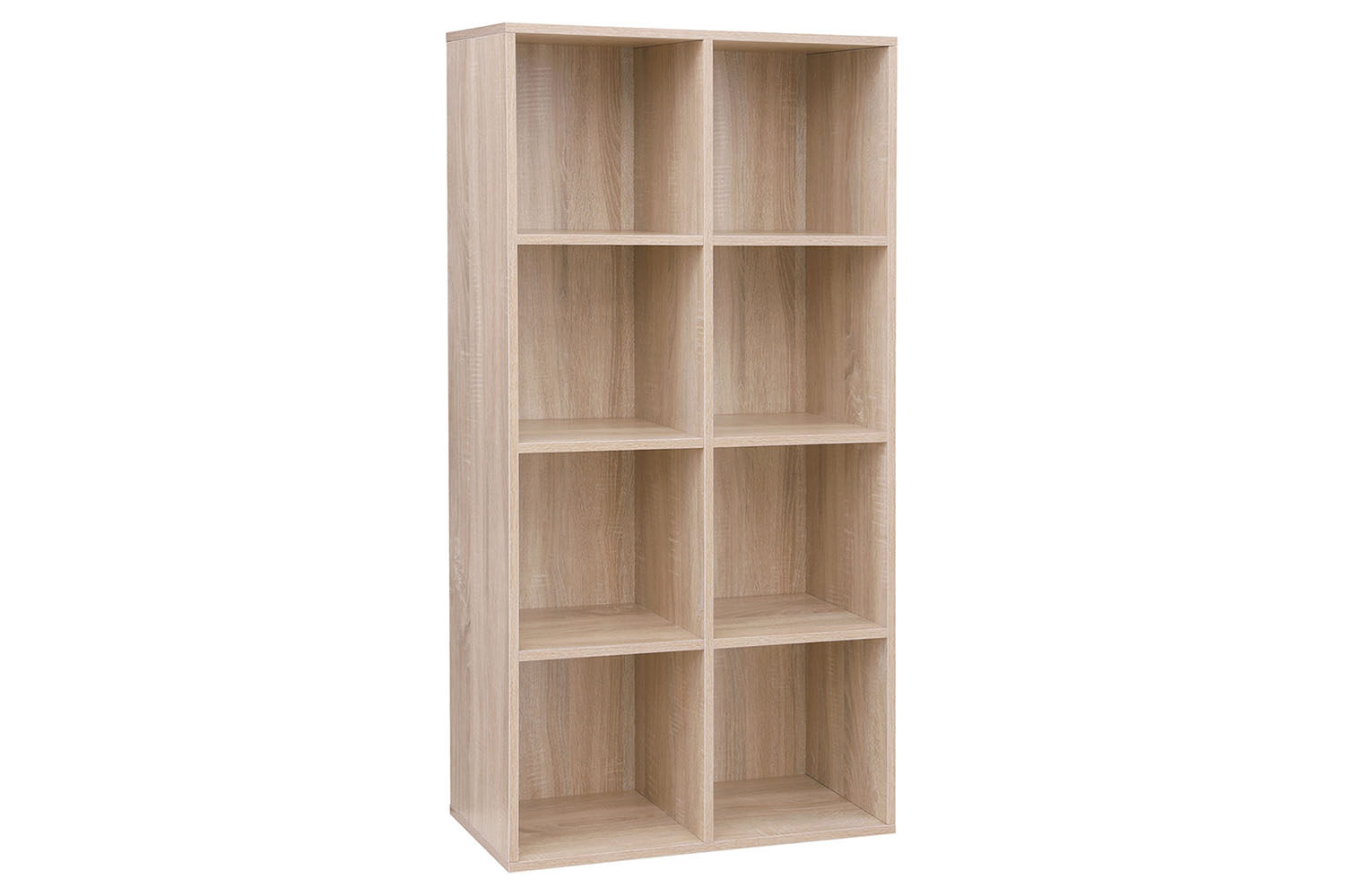 Vasagle Cube Storage Bookshelf | 8  Compartments | Oak