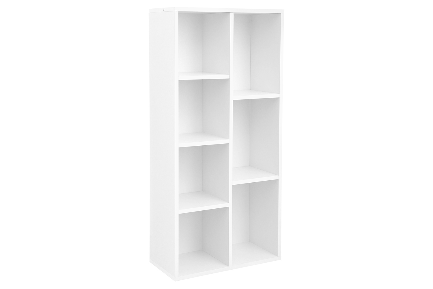 Vasagle Bookshelf with 7 Open Compartments | White