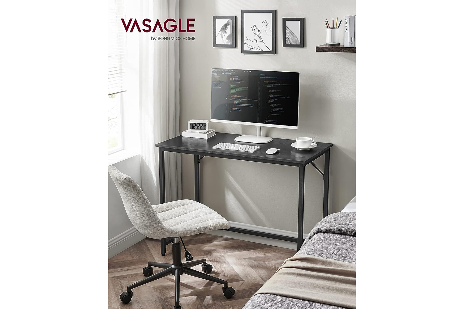 Vasagle Computer Desk | Black