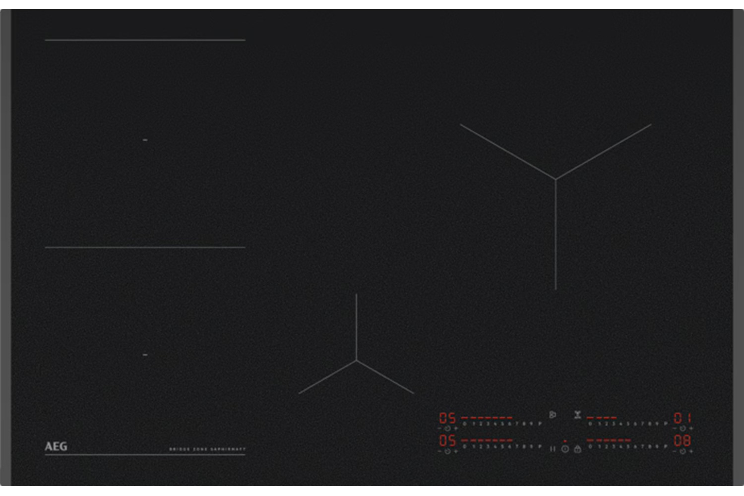 AEG 6000 Series 81cm Built-in Induction Hob | TI84IB00FZ