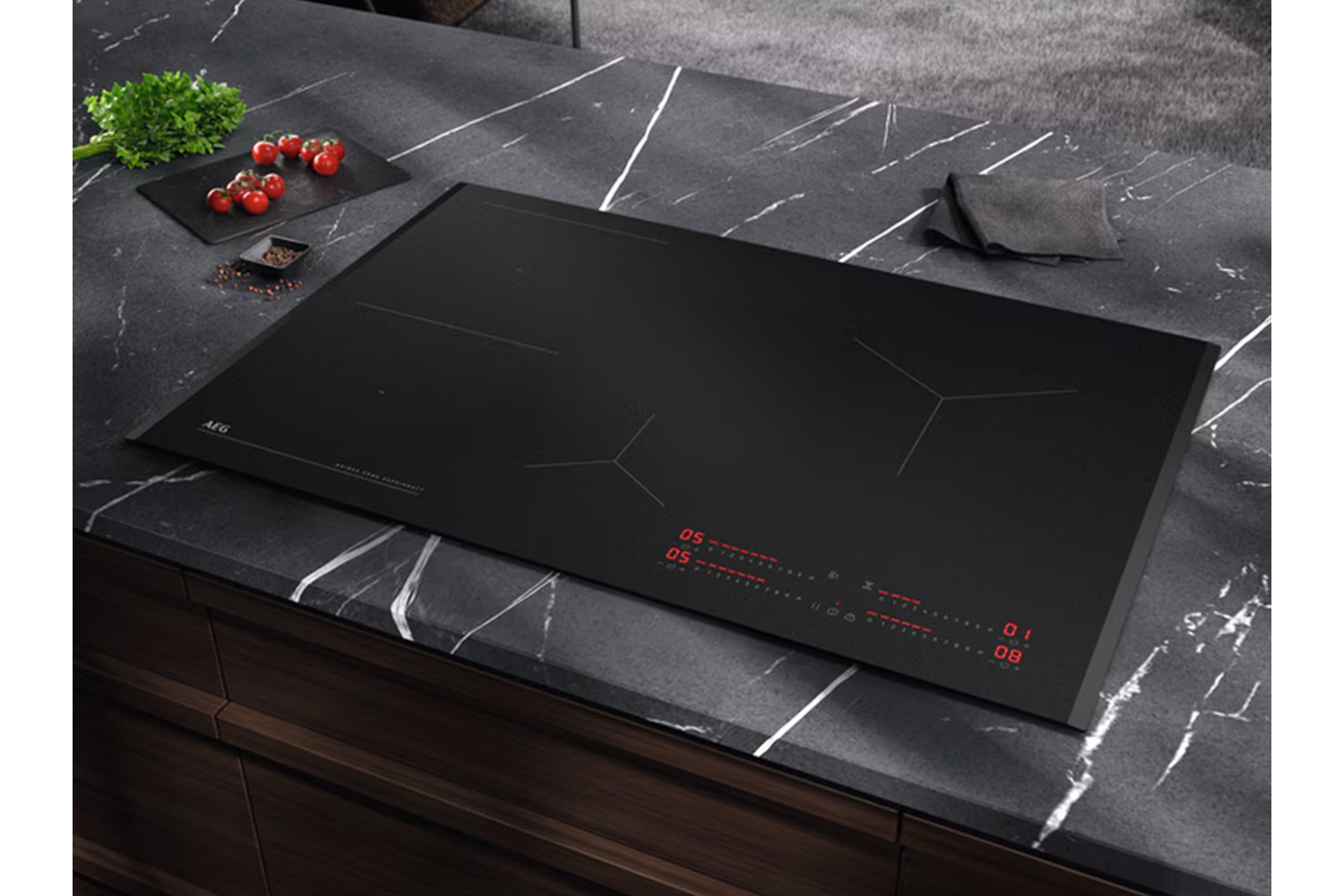 AEG 6000 Series 81cm Built-in Induction Hob | TI84IB00FZ