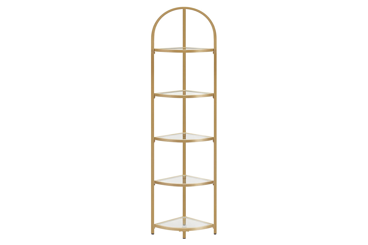 Vasagle Corner Ladder Shelves | 5 Shelves | Golden