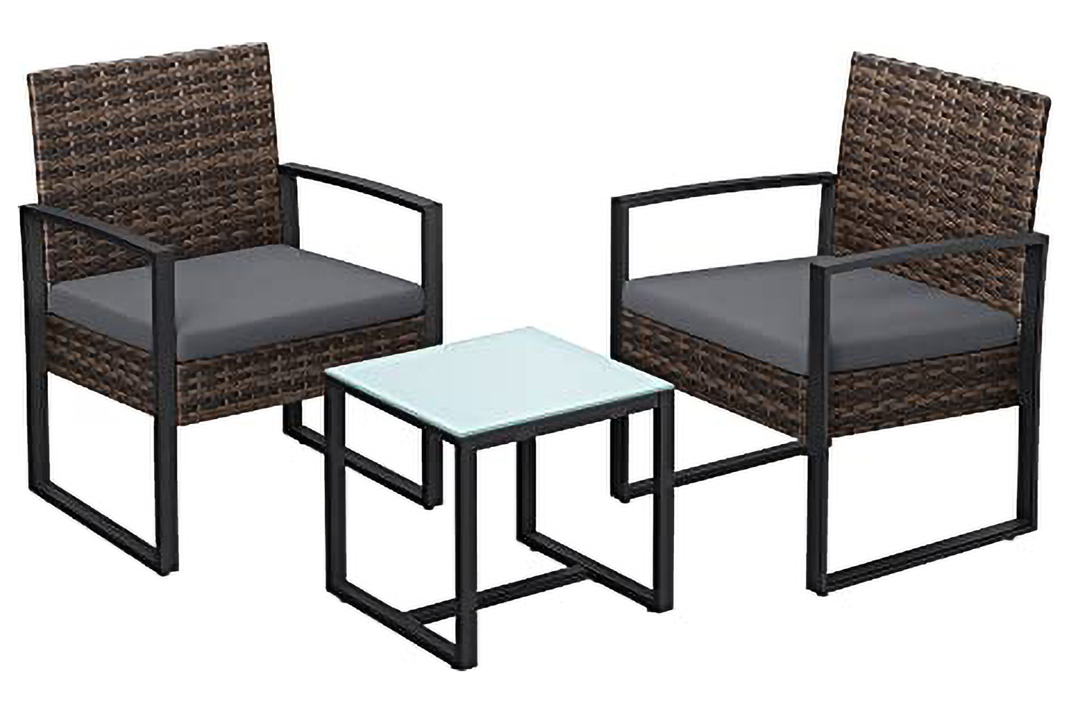 Songmics Garden Furniture Set | Black/Grey