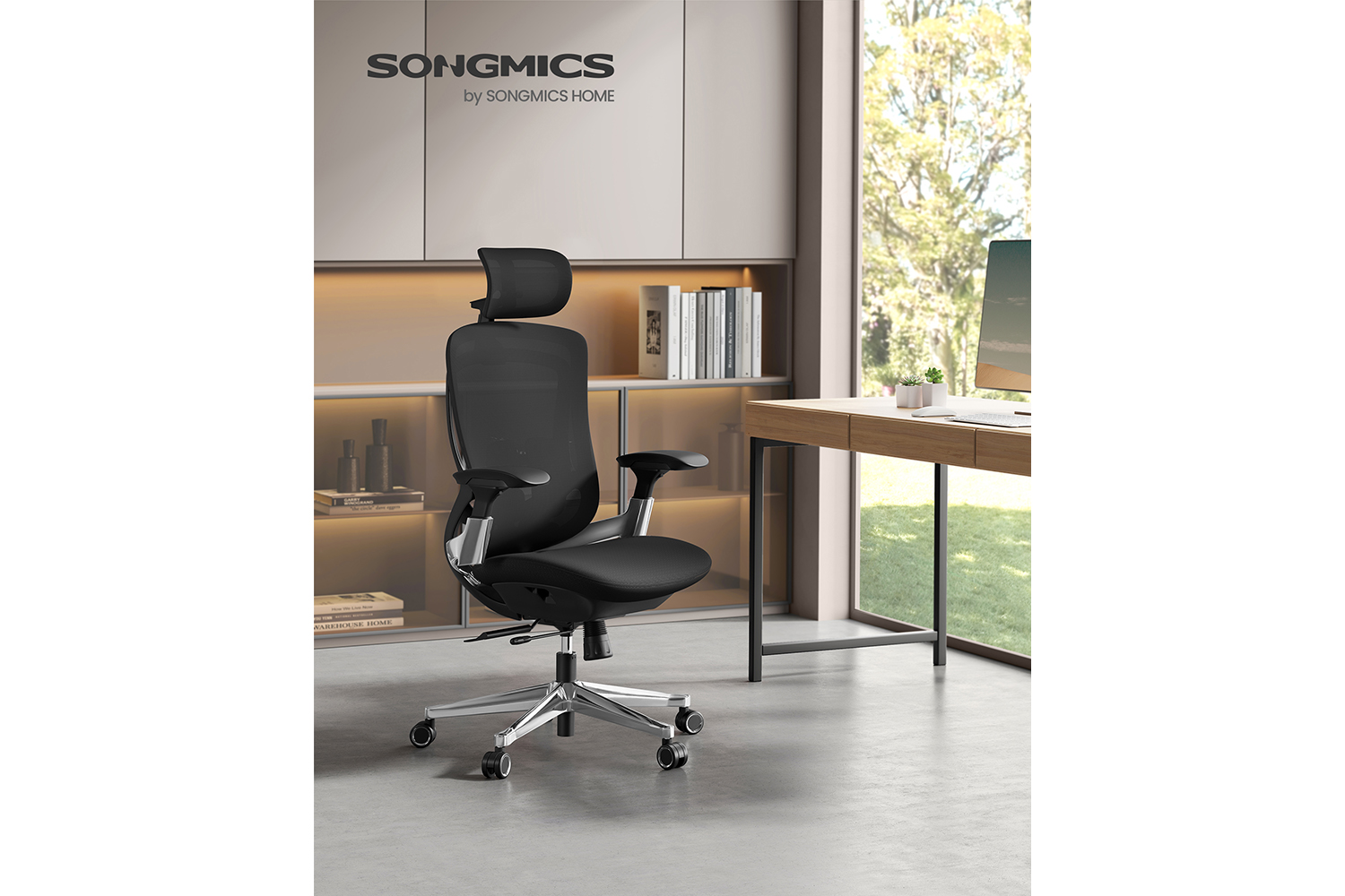 Songmics Ergonomic Office Chair | Ink Black
