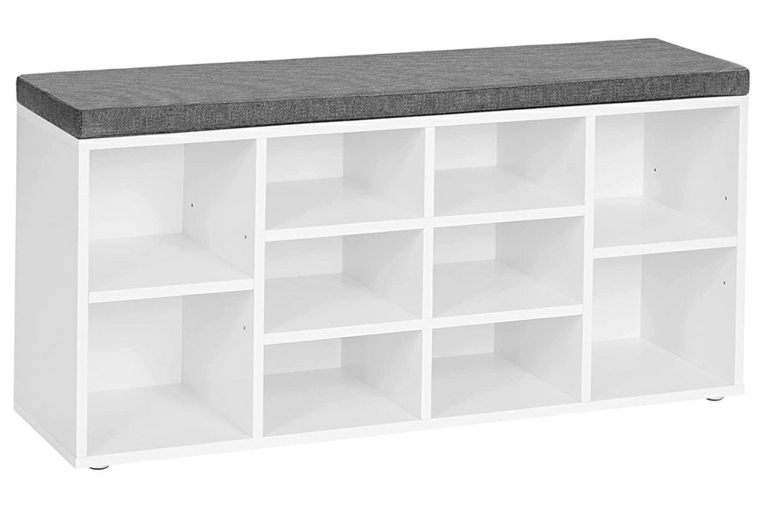 Vasagle Free Standing Shoe Bench | Rustic Brown/Black