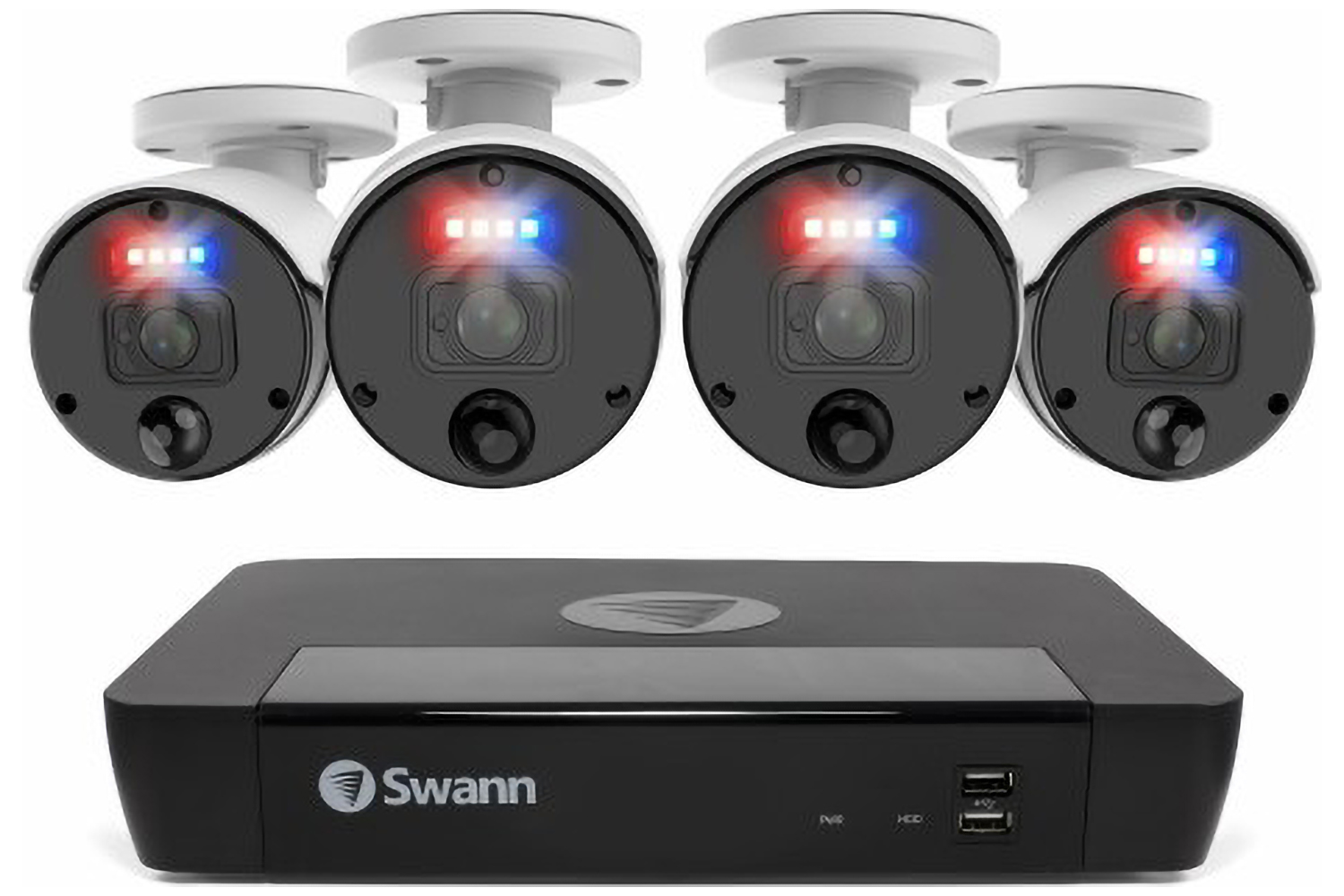 Swann Master-Series NVR 4K 4 Camera & 8 Channel Security System