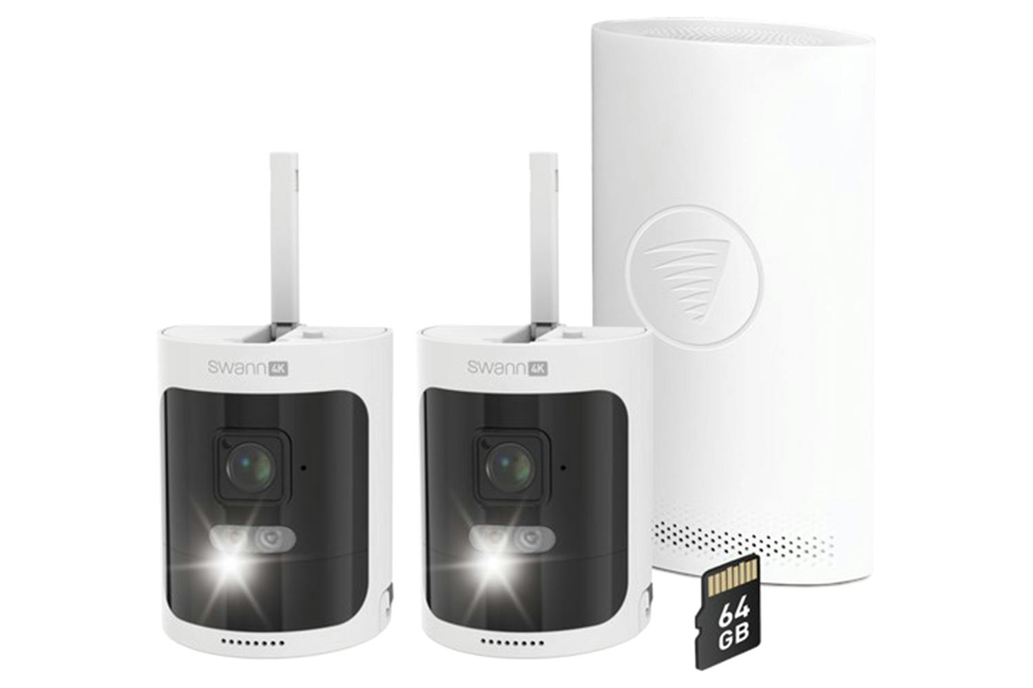 Swann AllSecure 4K Wireless Security Kit with x Wire-Free