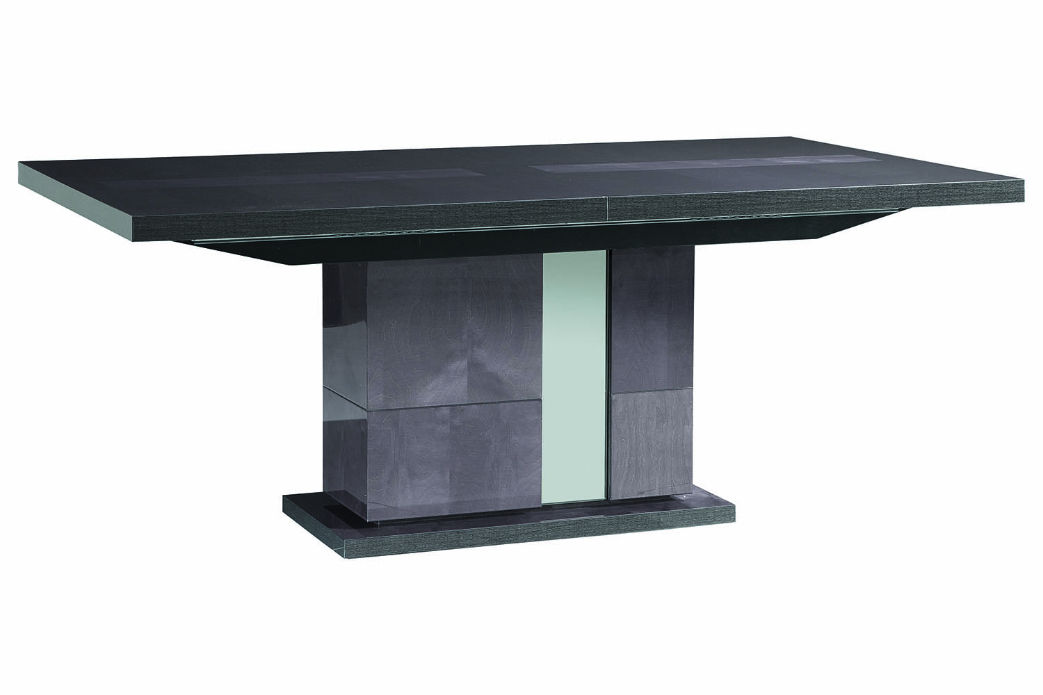 Heritage Rectangular Extending Dining Table | Black