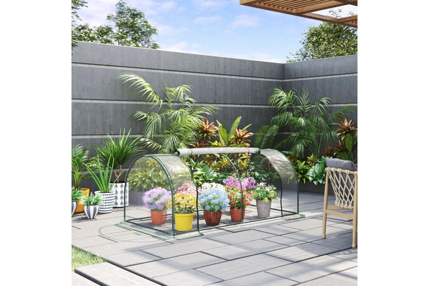 Outsunny 845-305v02 - Mini Greenhouse