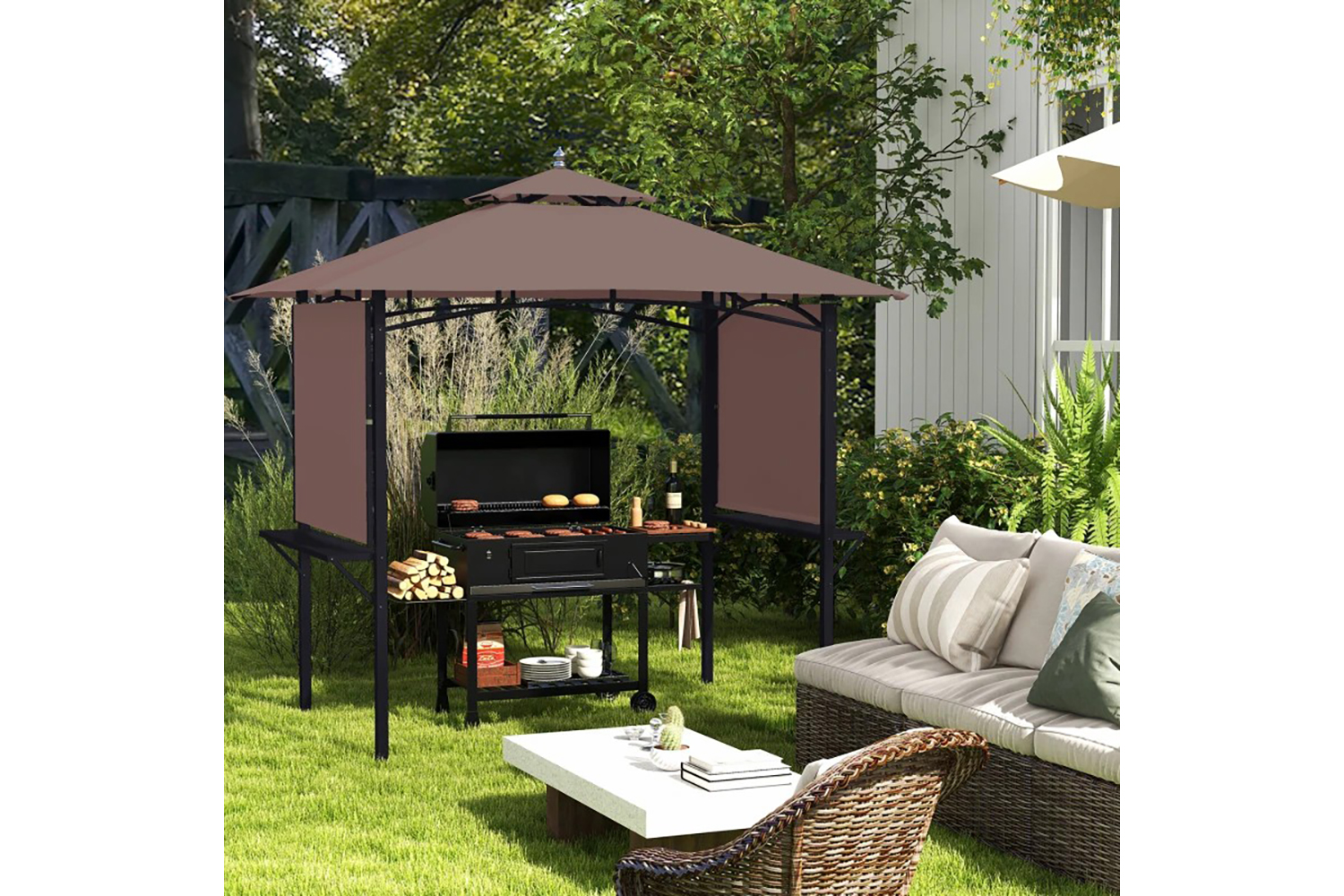 Outsunny 84c-011 - Grill Gazebo