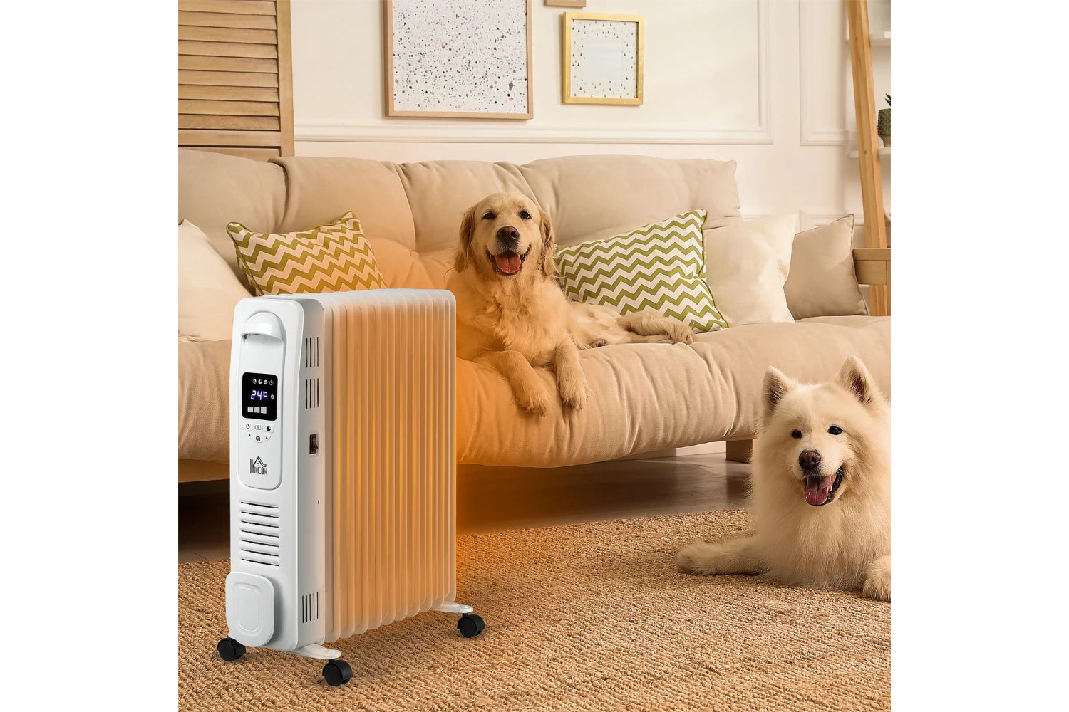 Homcom 820-276wt - Oil Heater