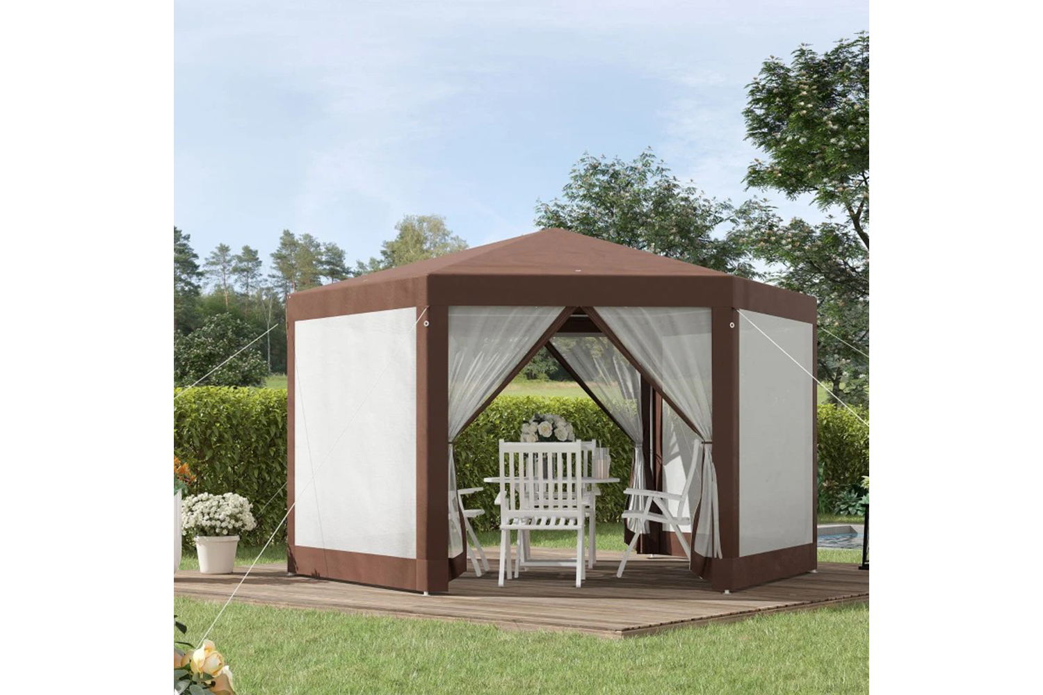 Outsunny 840-169v01cf - Party Tent