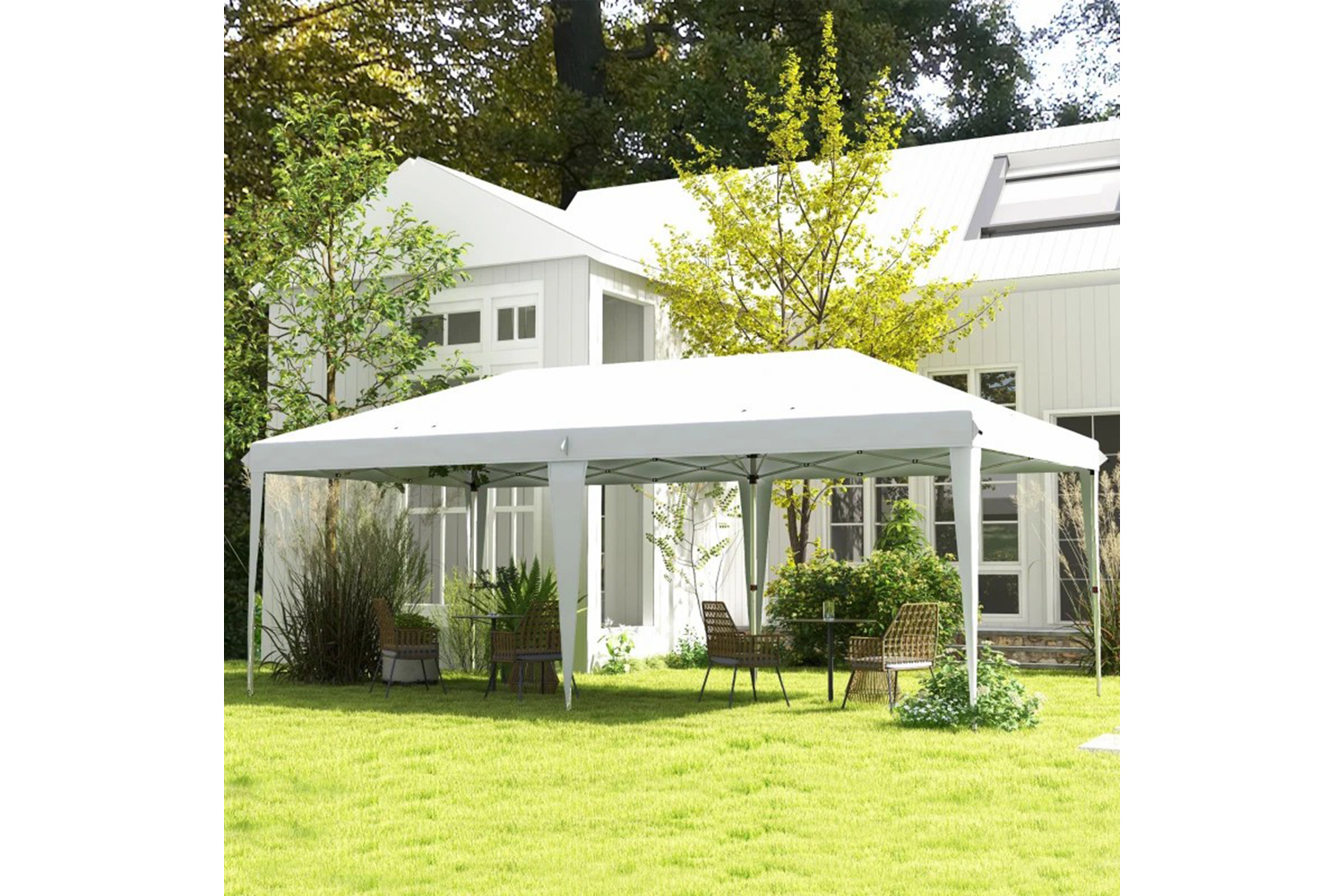 Outsunny 84c-118v03wt - Pop Up Canopy