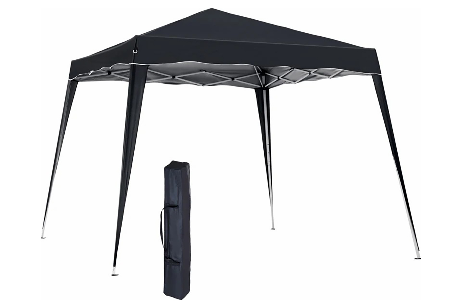 Outsunny 84c-075bk - Pop Up Canopy With Inclined Legs