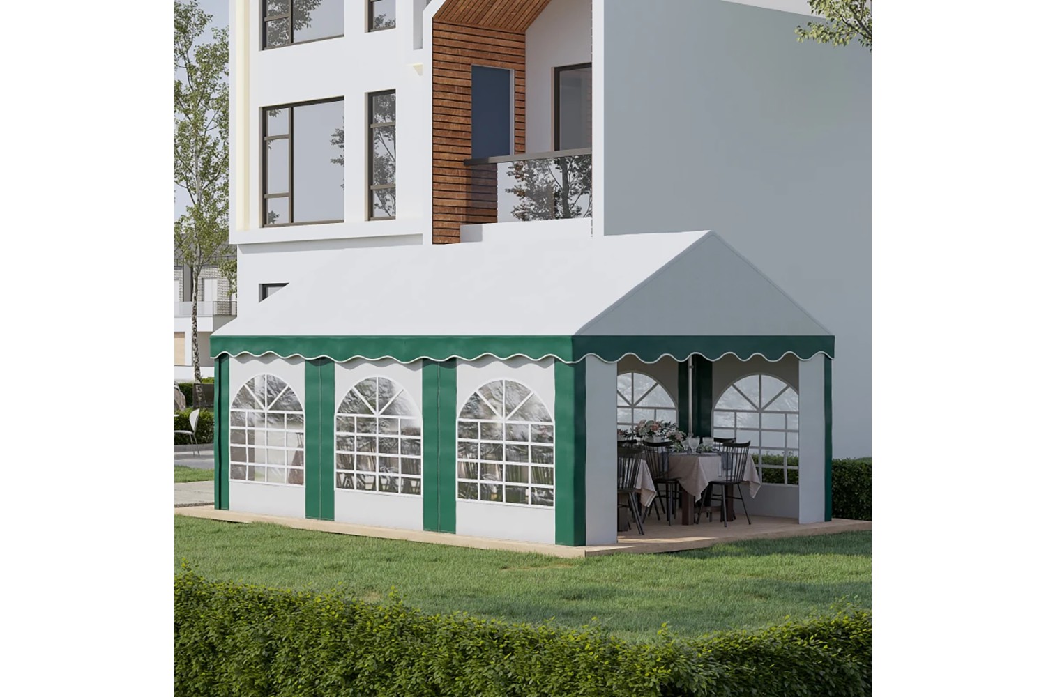 Outsunny 84c-369v01gn - Party Tent