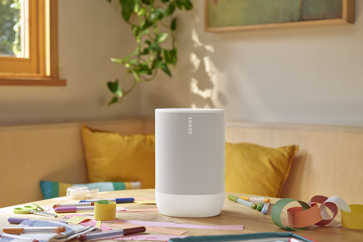 Sonos Move 2 Portable Smart Speaker | White