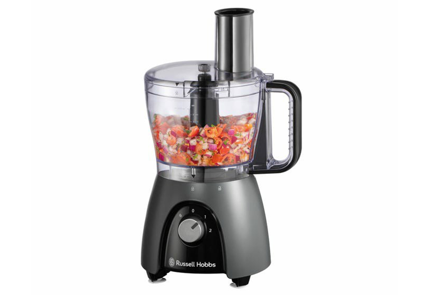 Russell Hobbs Desire Food Processor | 27111 | Matte Charcoal