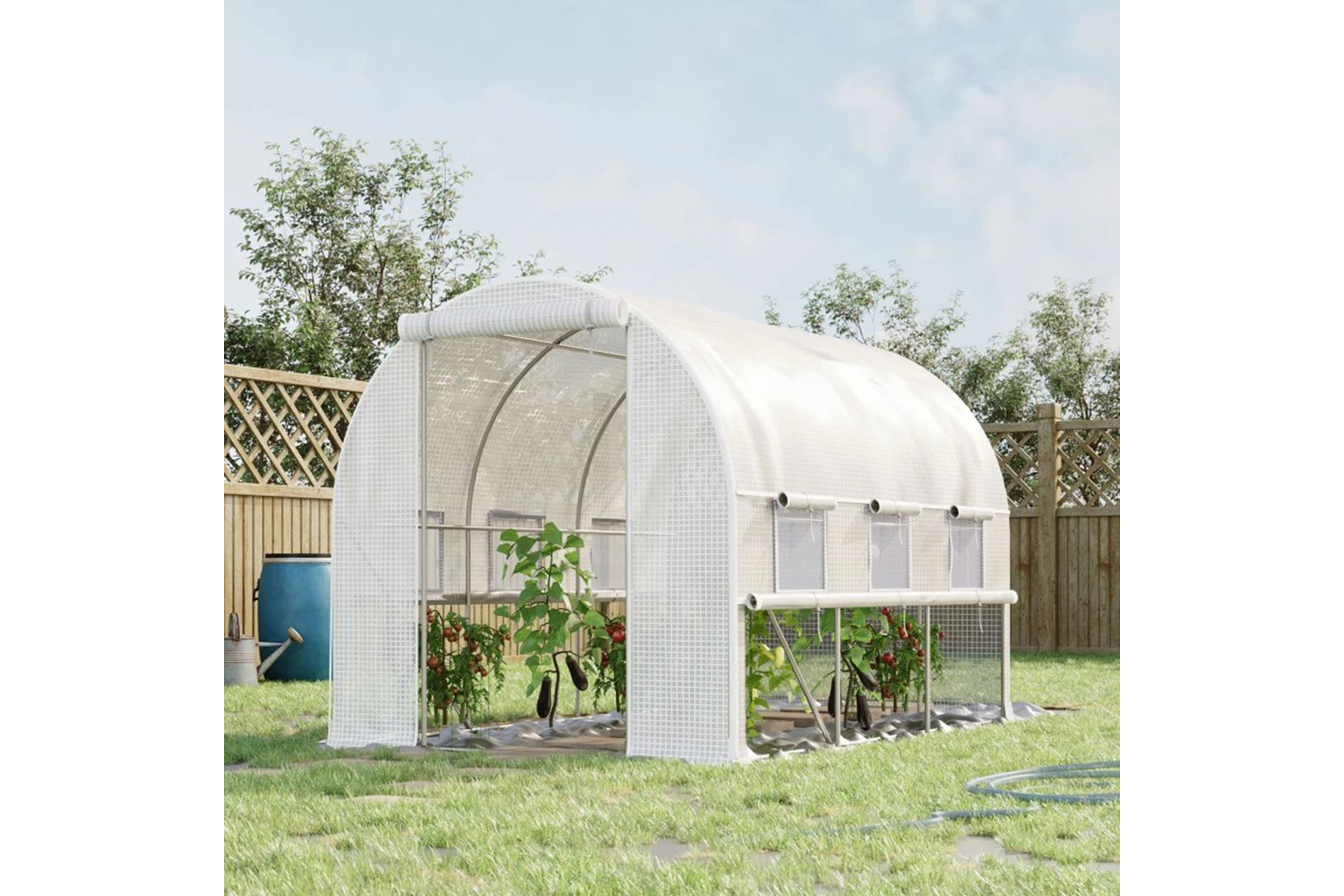 Outsunny 845-611wt - Tunnel Green House