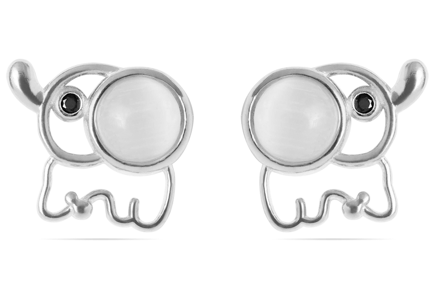 Luxenter Keelel Earrings | Gold Statement Studs