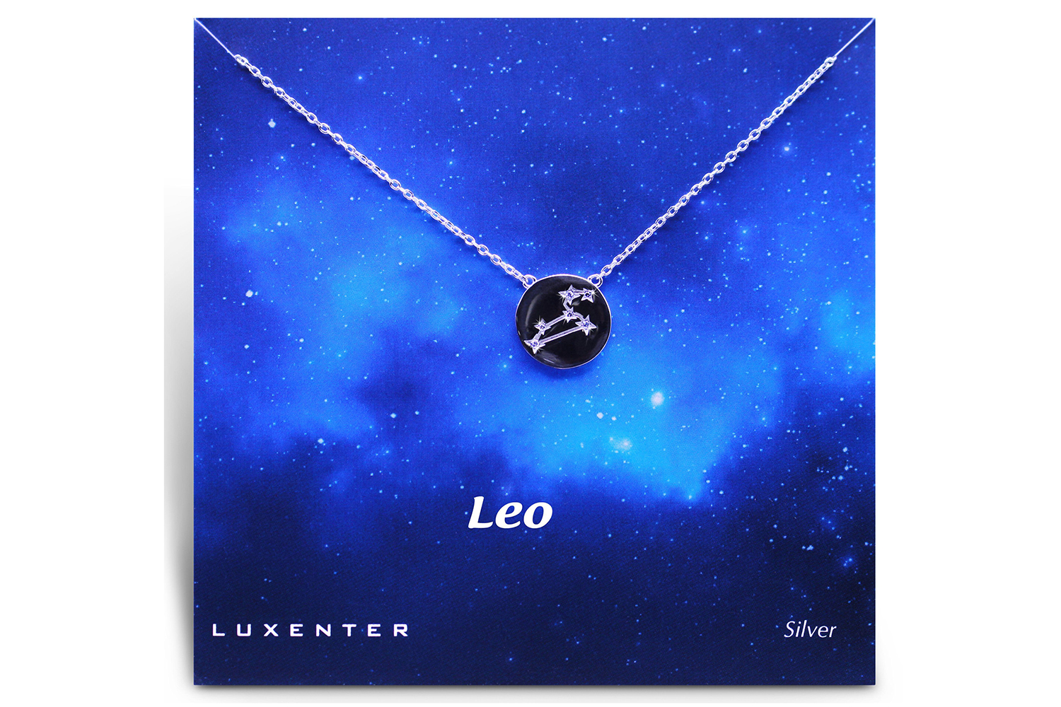 Luxenter Sterling Silver Zodiac Necklace