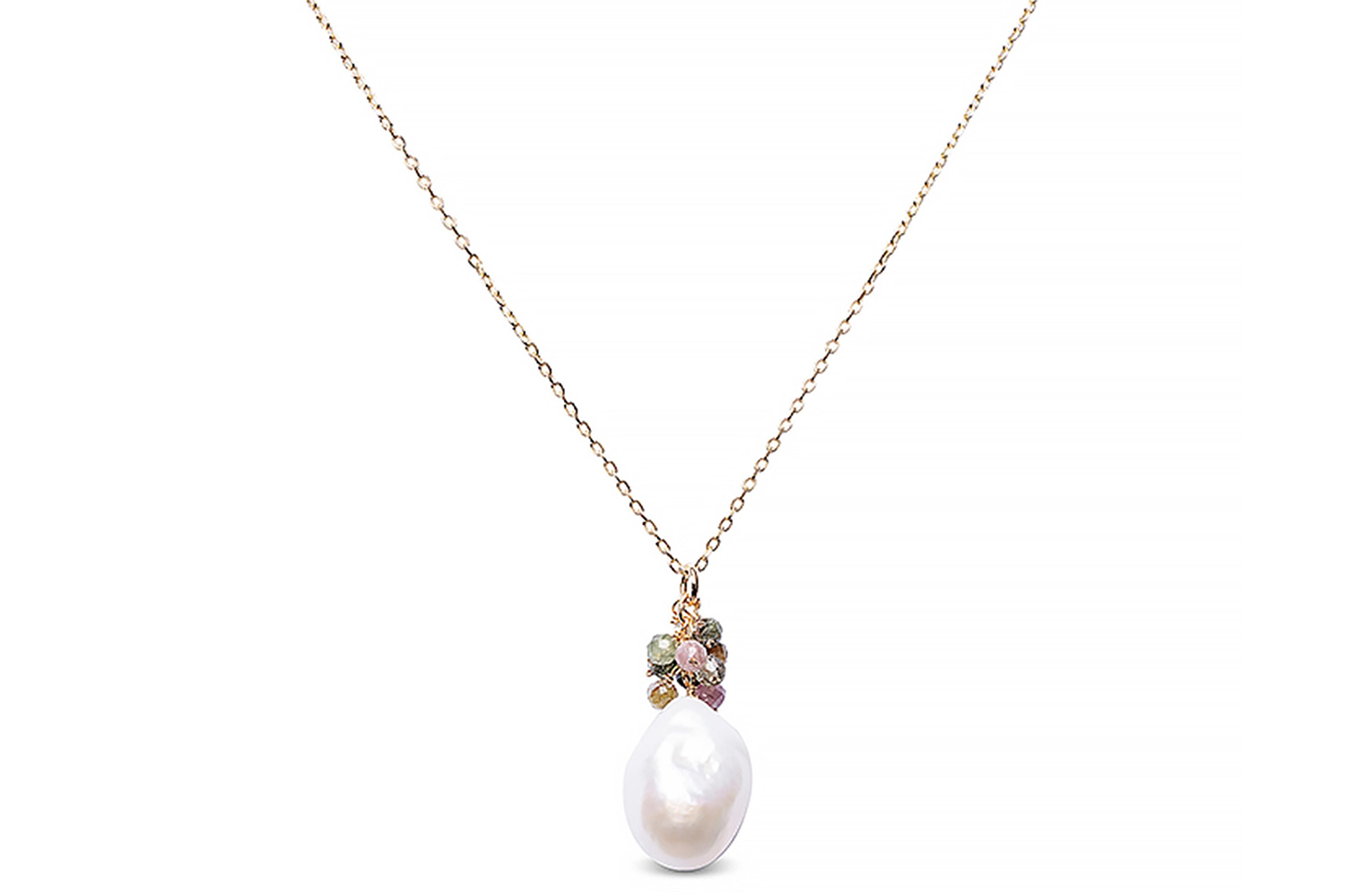 Luxenter Terwis Necklace | Gold Plated with Pearl