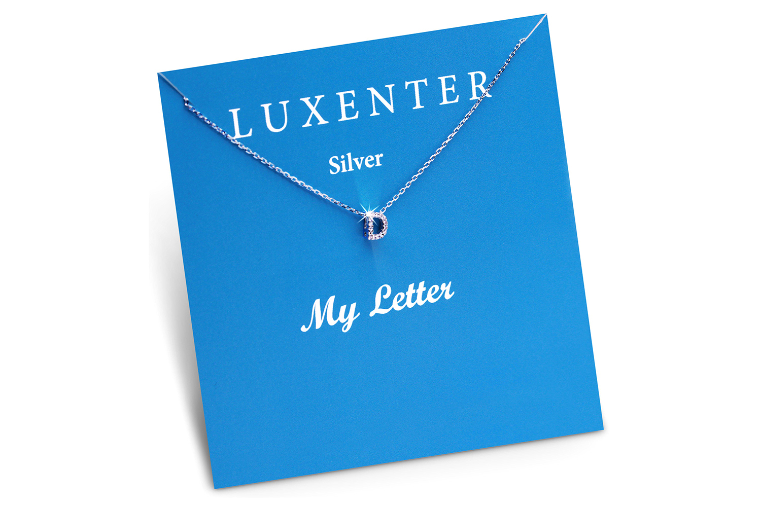 Luxenter Sterling Silver Lettter Stone Set
