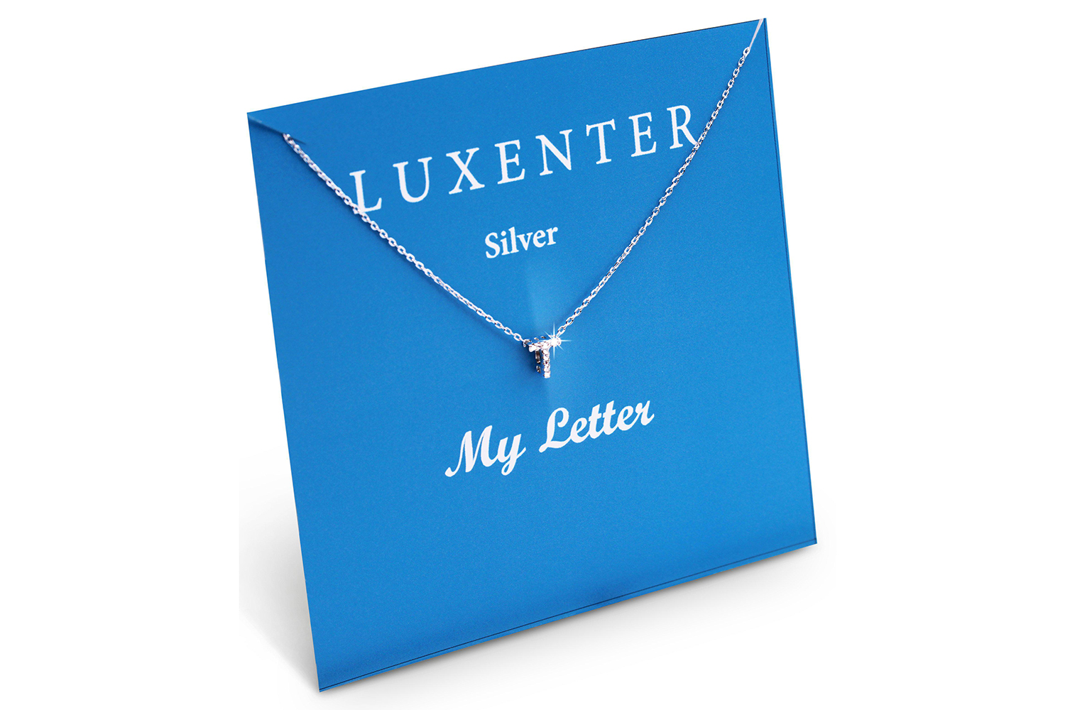 Luxenter Sterling Silver "T" Lettter Stone Set
