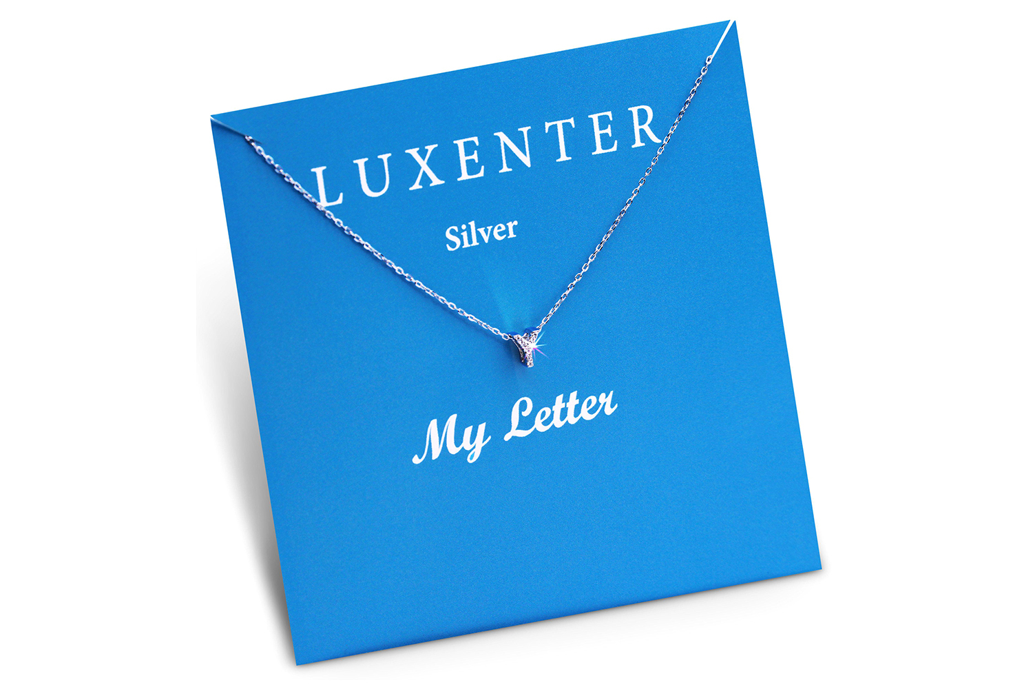 Luxenter Sterling Silver "Y" Lettter Stone Set