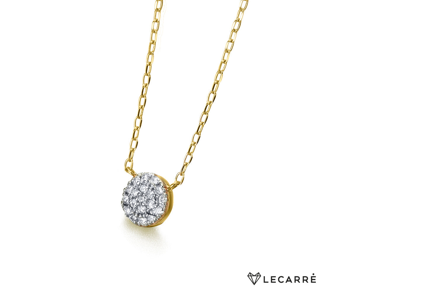 Lecarre 18 Ct. Gold & Diamond Necklace
