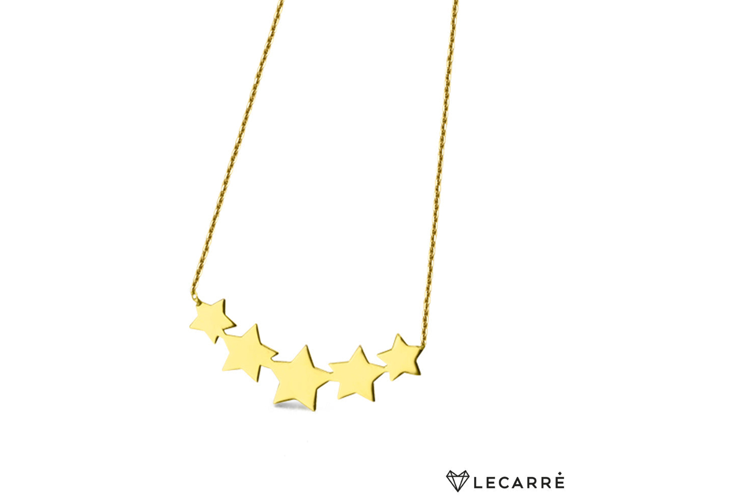 Lecarre 18 Ct. Gold & Diamond Necklace