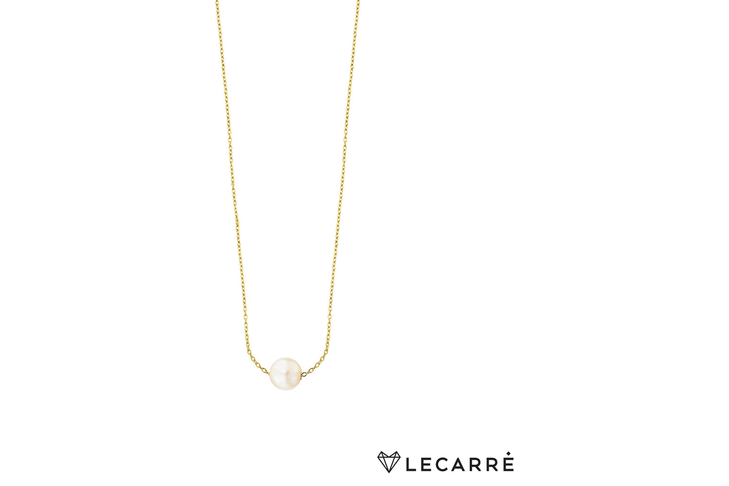 Lecarre 18 Ct Gold & Diamond Necklace