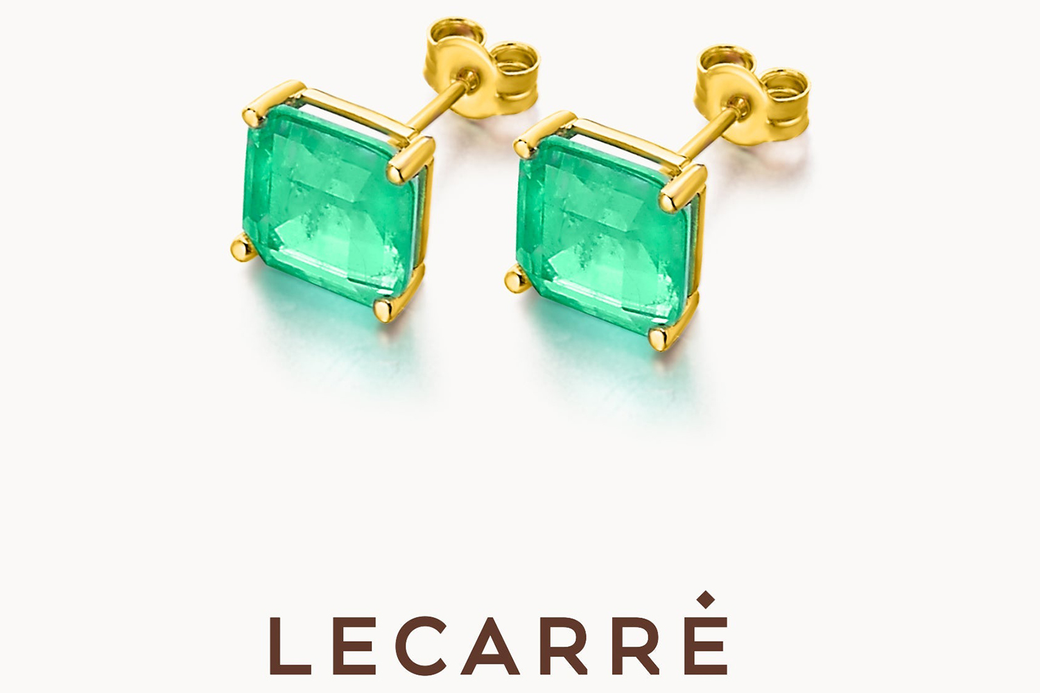 Lecarre 18 Ct. Gold & Diamond Earrings