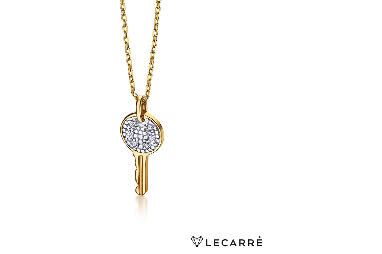 Lecarre 18 Ct. Gold & Diamond Necklace