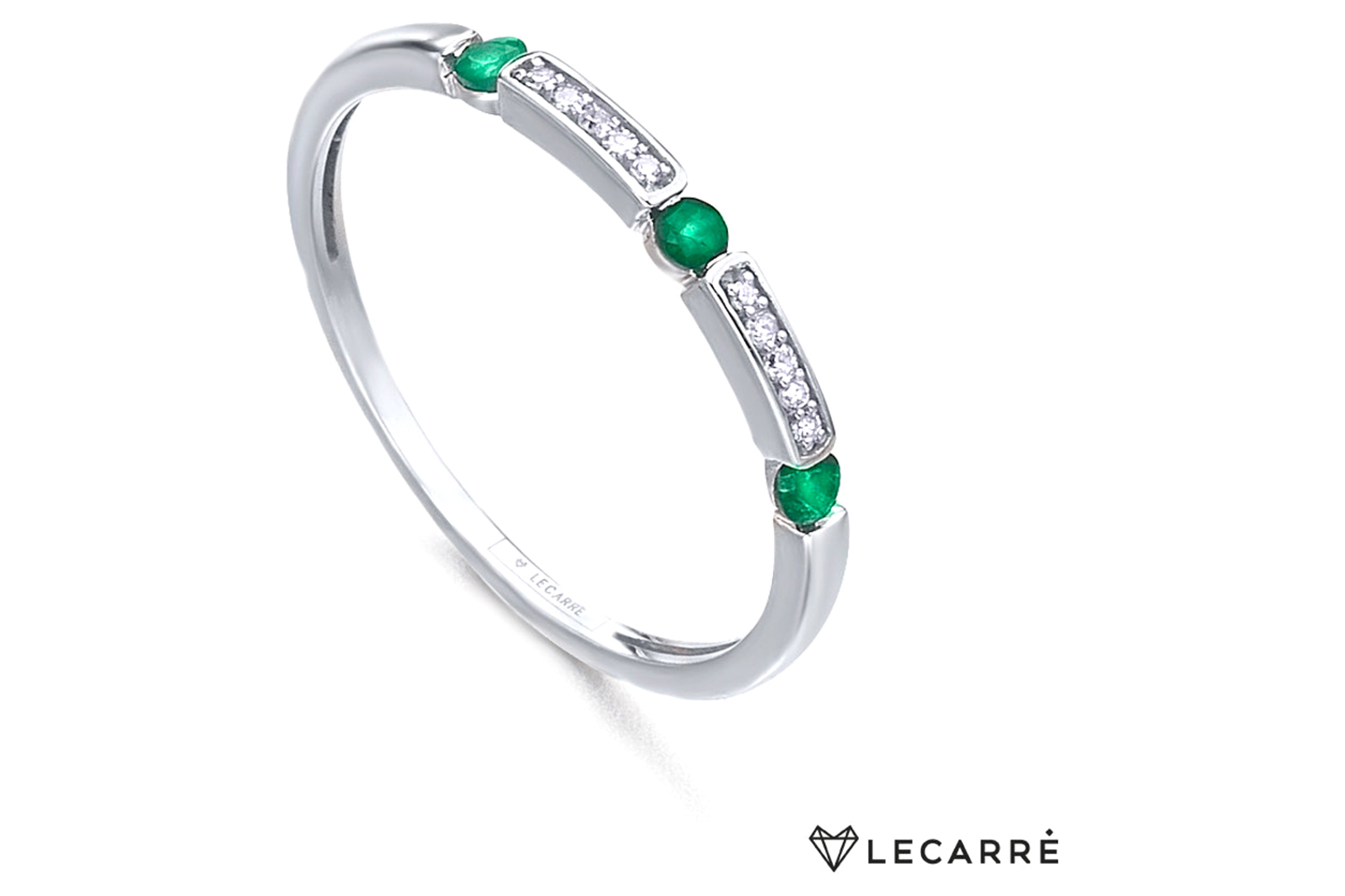 Lecarre 18 Ct. Gold & Diamond Ring