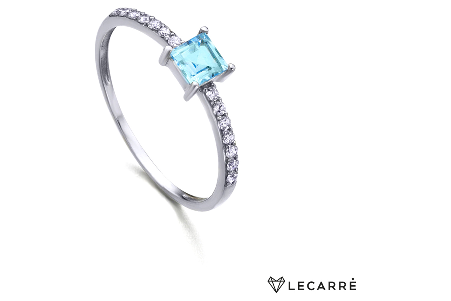 Lecarre 18 Ct. Gold & Diamond Ring