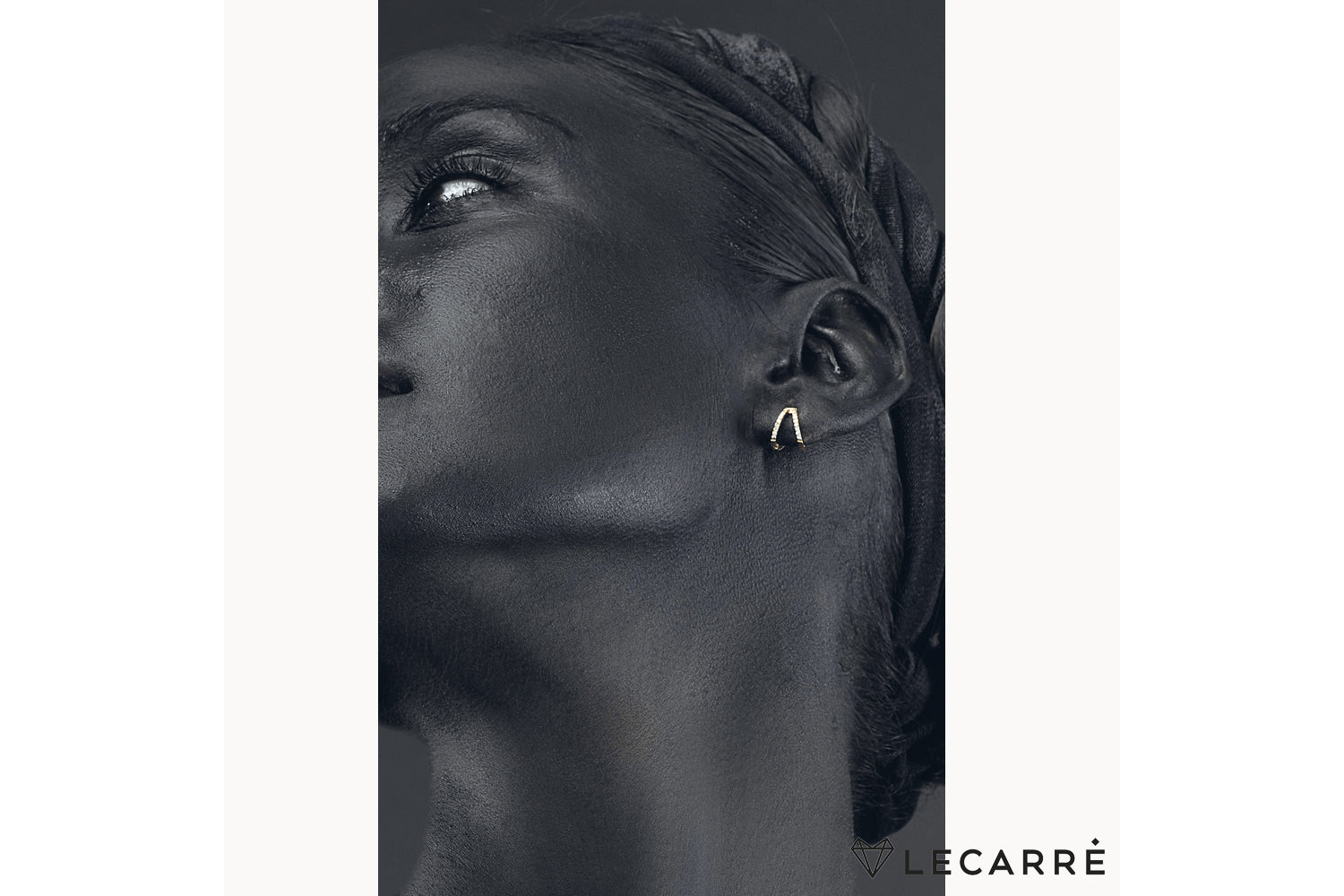 Lecarre 18 Ct Gold & Diamond Earrings