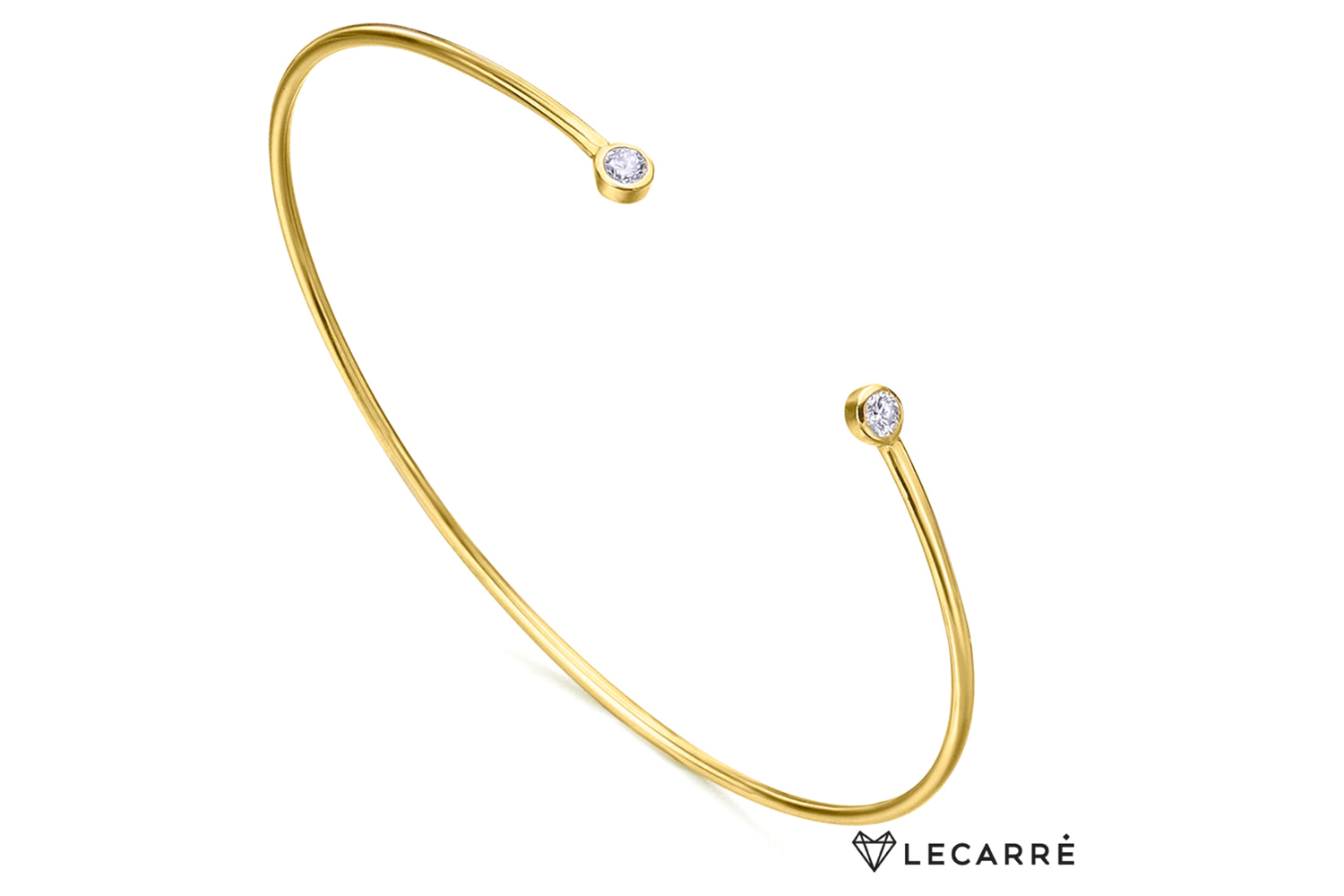 Lecarre 18 Ct Gold Diamond Bracelet