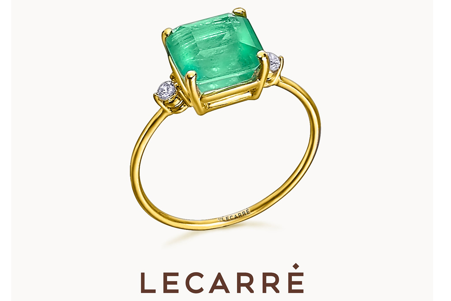 Lecarre 18 Ct. Gold & Diamond Ring