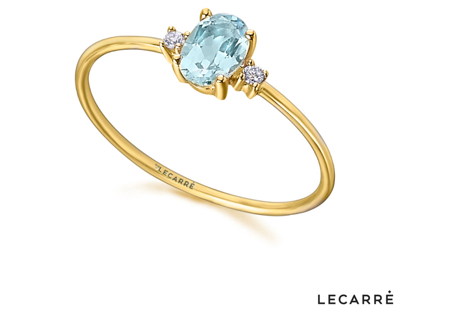 Lecarre 18 Ct. Gold & Diamond Ring