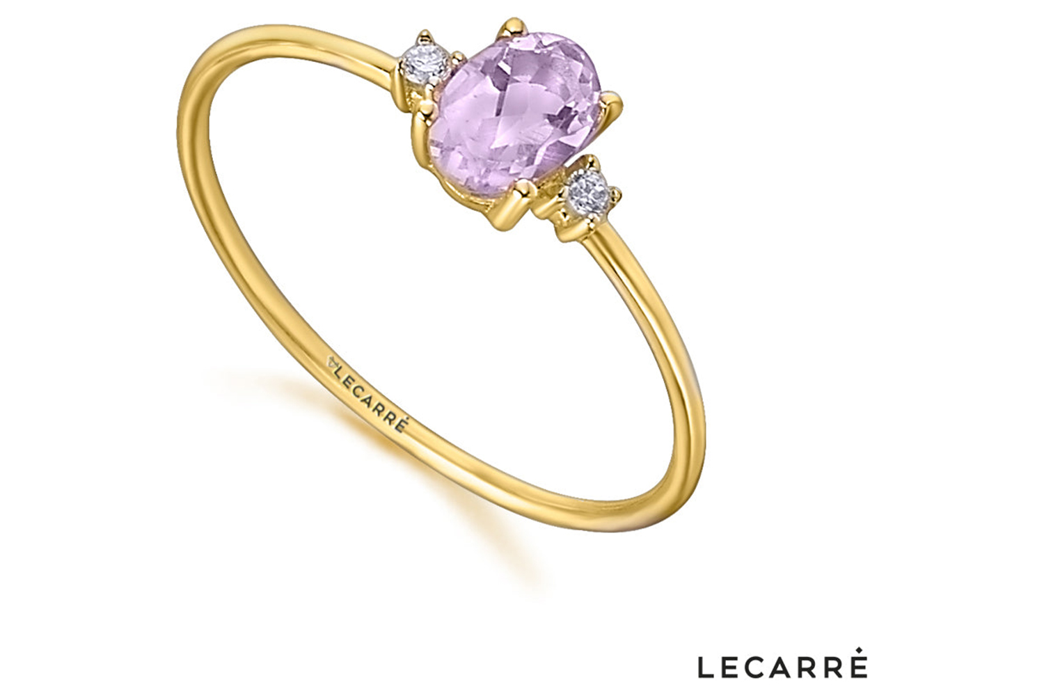 Lecarre 18 Ct. Gold & Diamond Ring