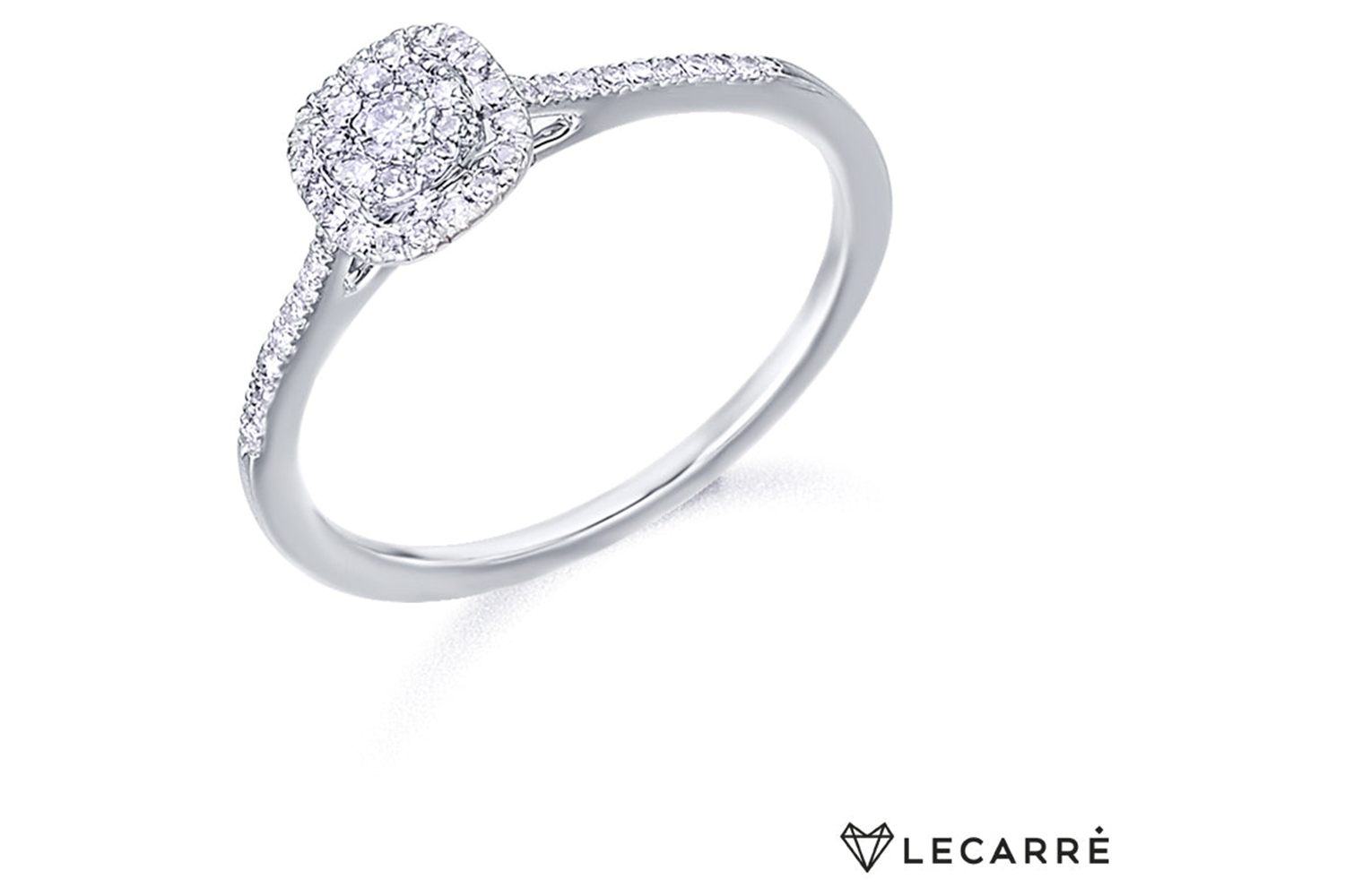 Lecarre 18 Ct. Gold & Diamond Ring