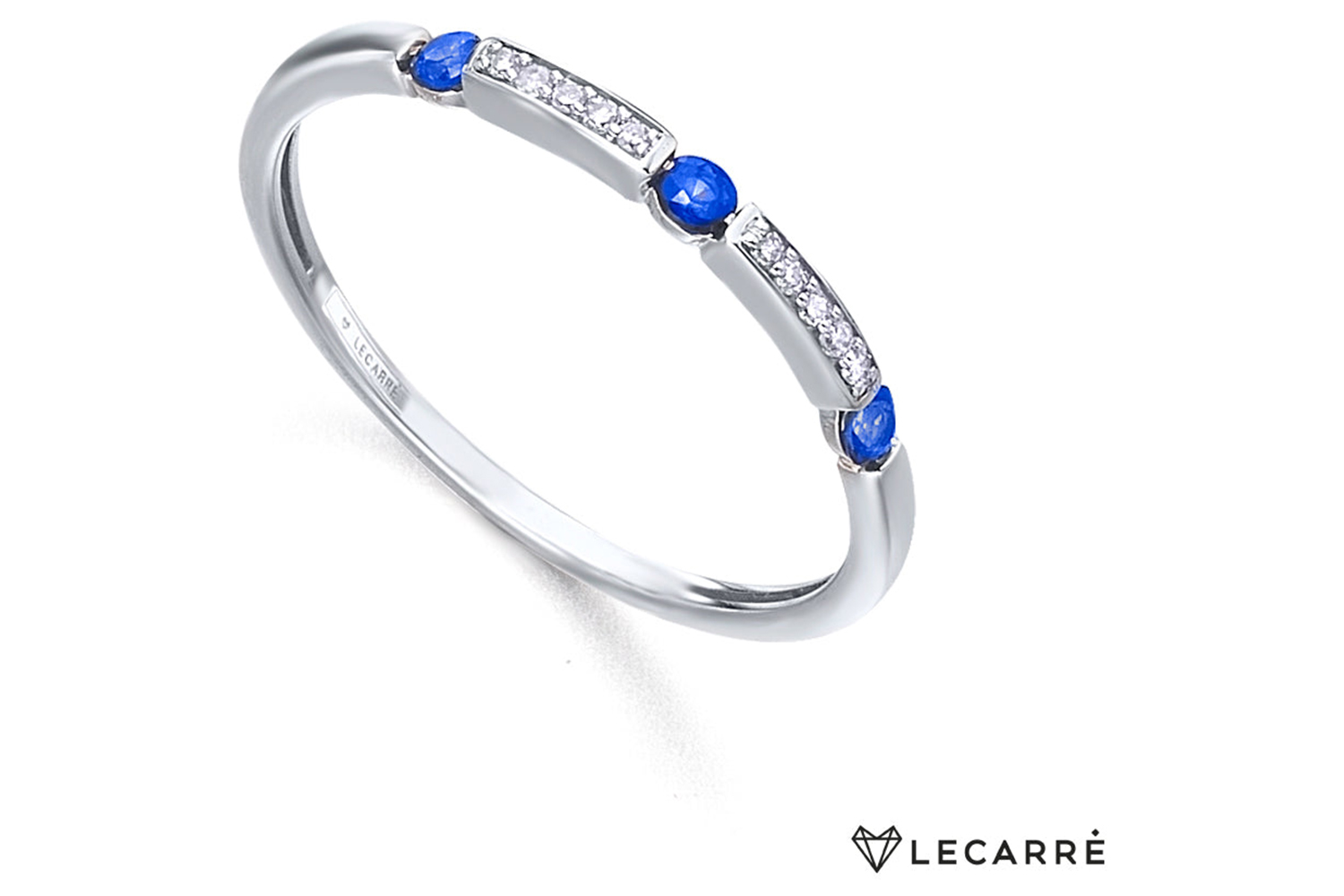 Lecarre 18 Ct. Gold & Diamond Ring