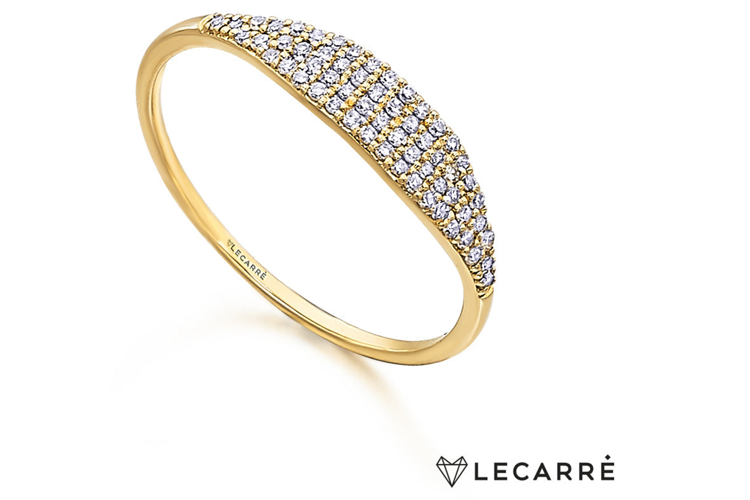 Lecarre 18 Ct. Gold & Diamond Ring