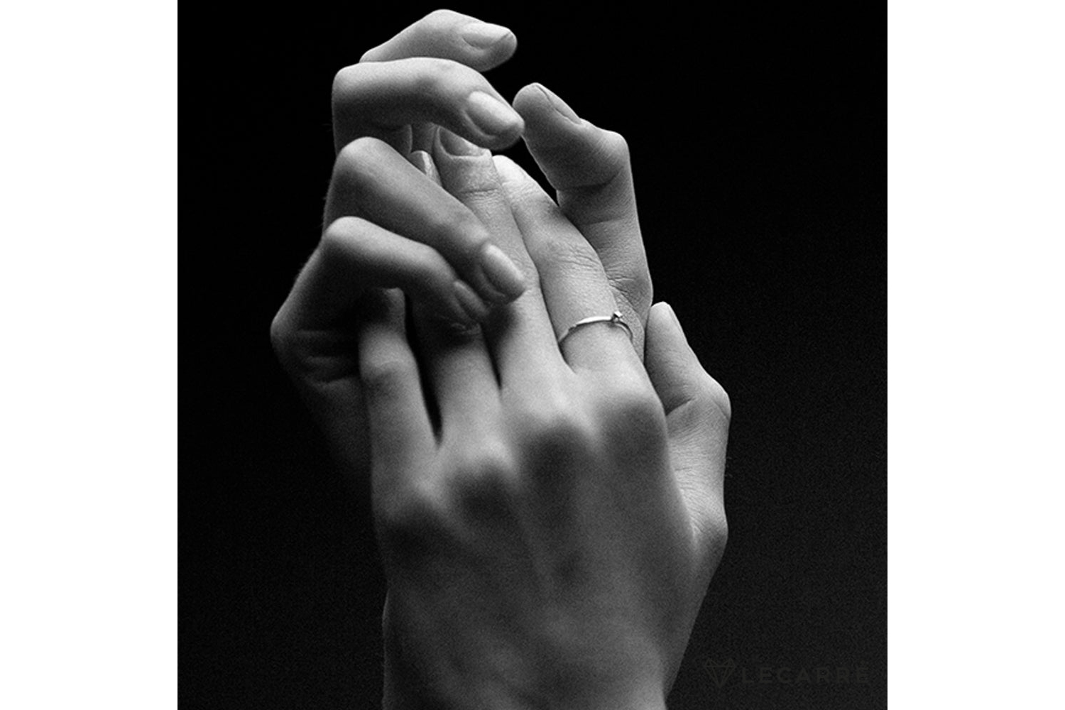 Lecarre 18 Ct. Gold & Diamond Ring